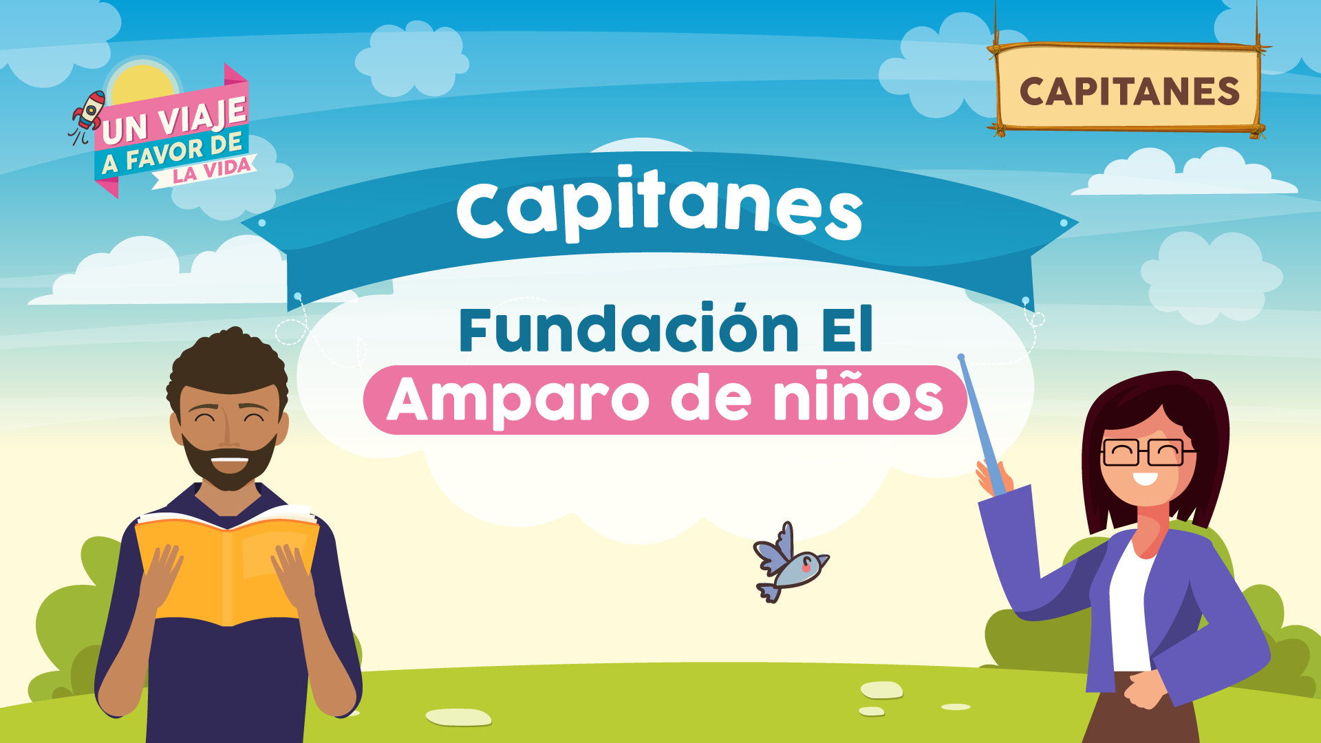 Capitanes Fundación El Amparo de niños